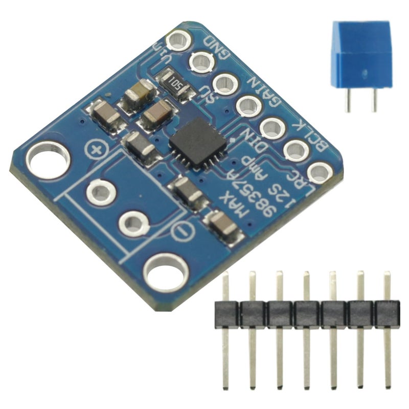 GODIYMODULES 2PCS MAX98357 MAX98357A I2S 3W Class D Amplifier Breakout Interface I2S DAC Decoder for Audio Raspberry Pi Esp32 Arduino Zero - Image 4